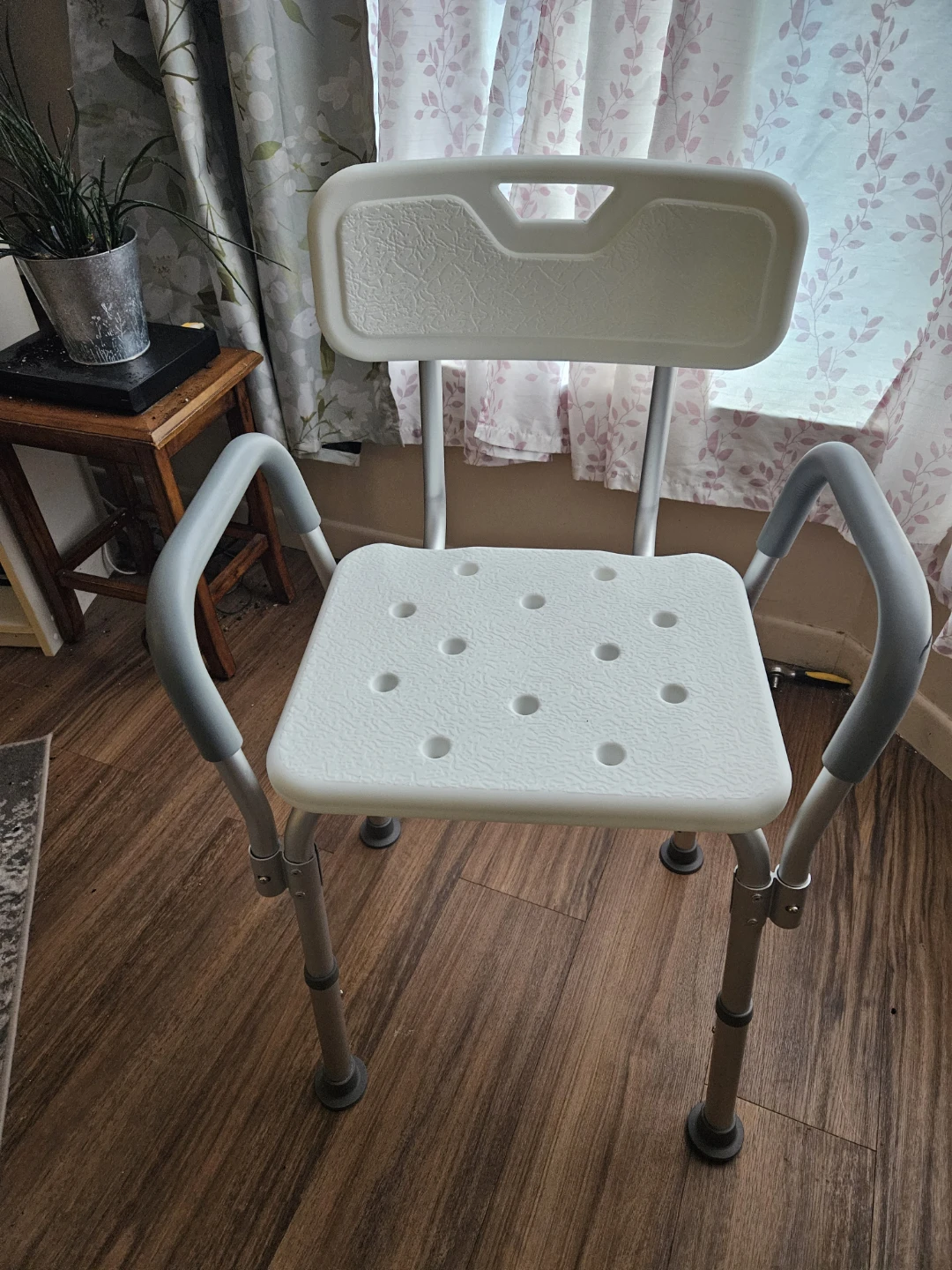 Adjustable Shower Chair with Backrest