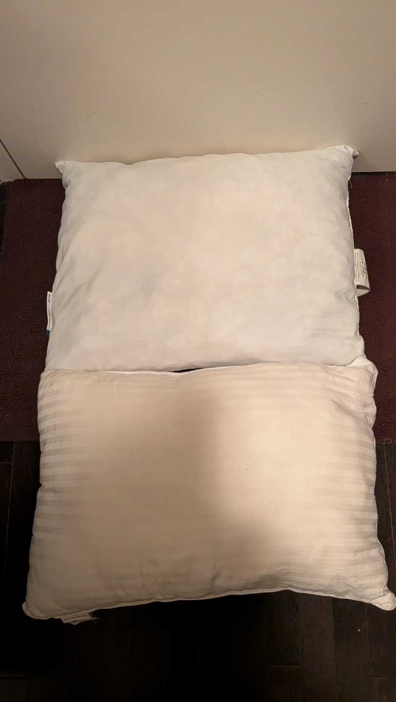 Two Foam Bed Pillows, IKEA & Homewood