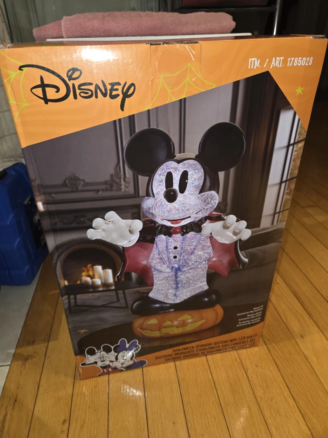 Disney Halloween Mickey Mouse Spinning Lantern