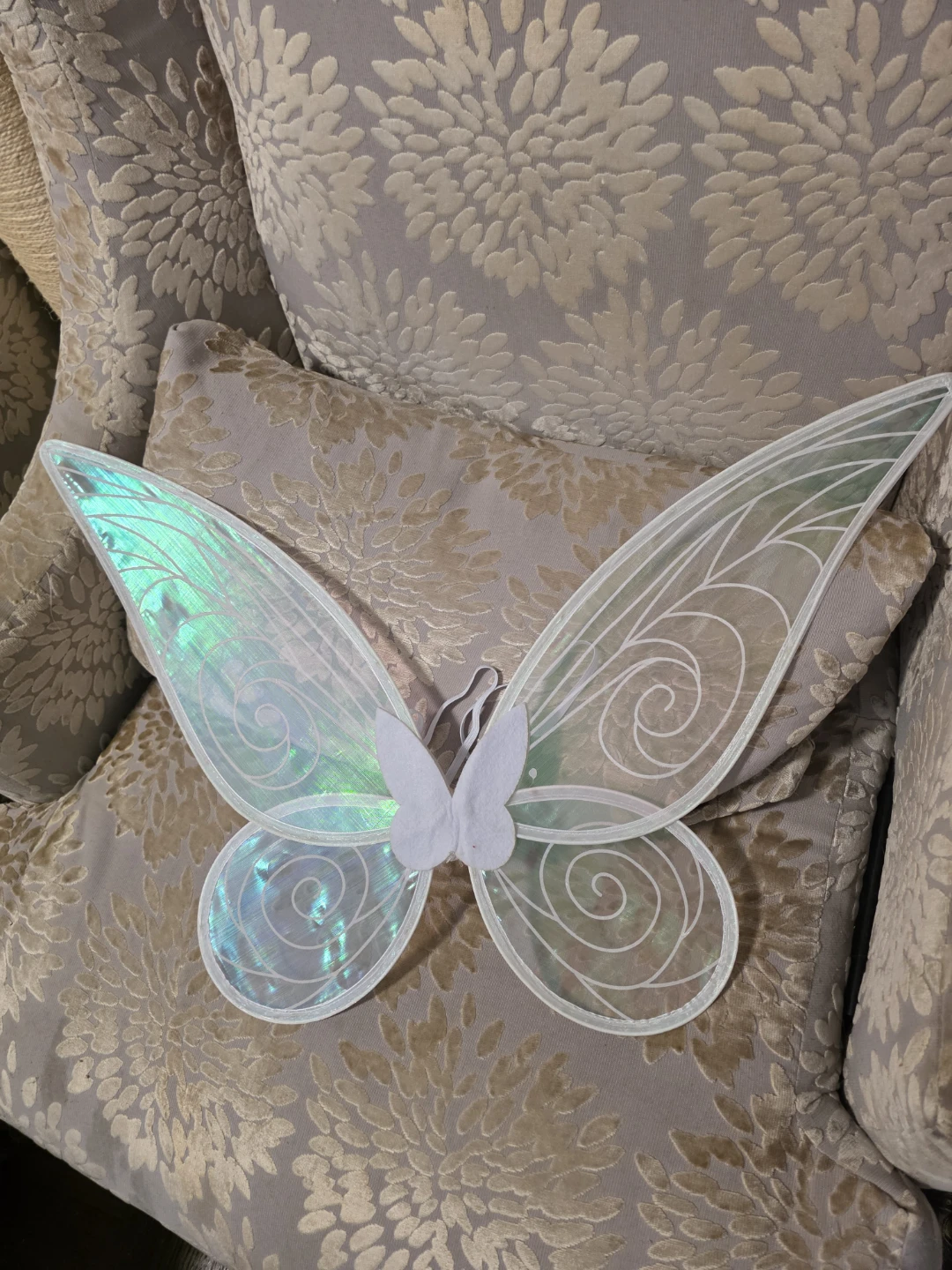 Light up fairy wings and star wand set for kids - BRAND NEW