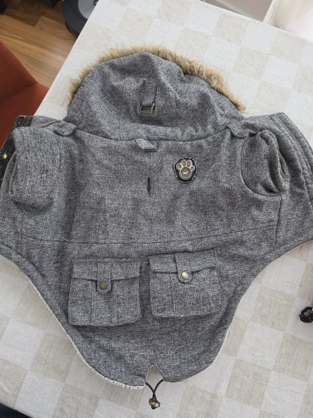 Canada Pooch Grey Dog Parka