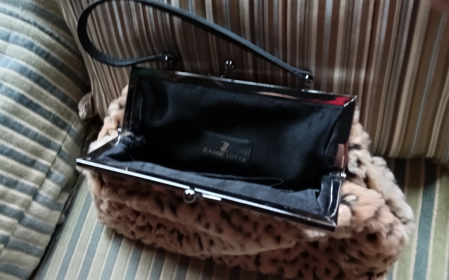 MINT Jeanne Lottie Vintage Faux Fur Leopard Print - photo 5