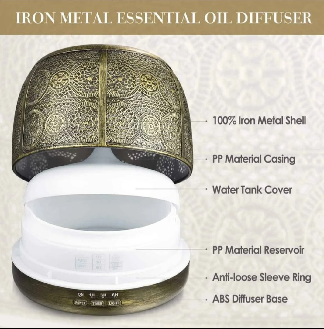 Arvidsson Iron Metal Essential Oil Diffuser - photo 4