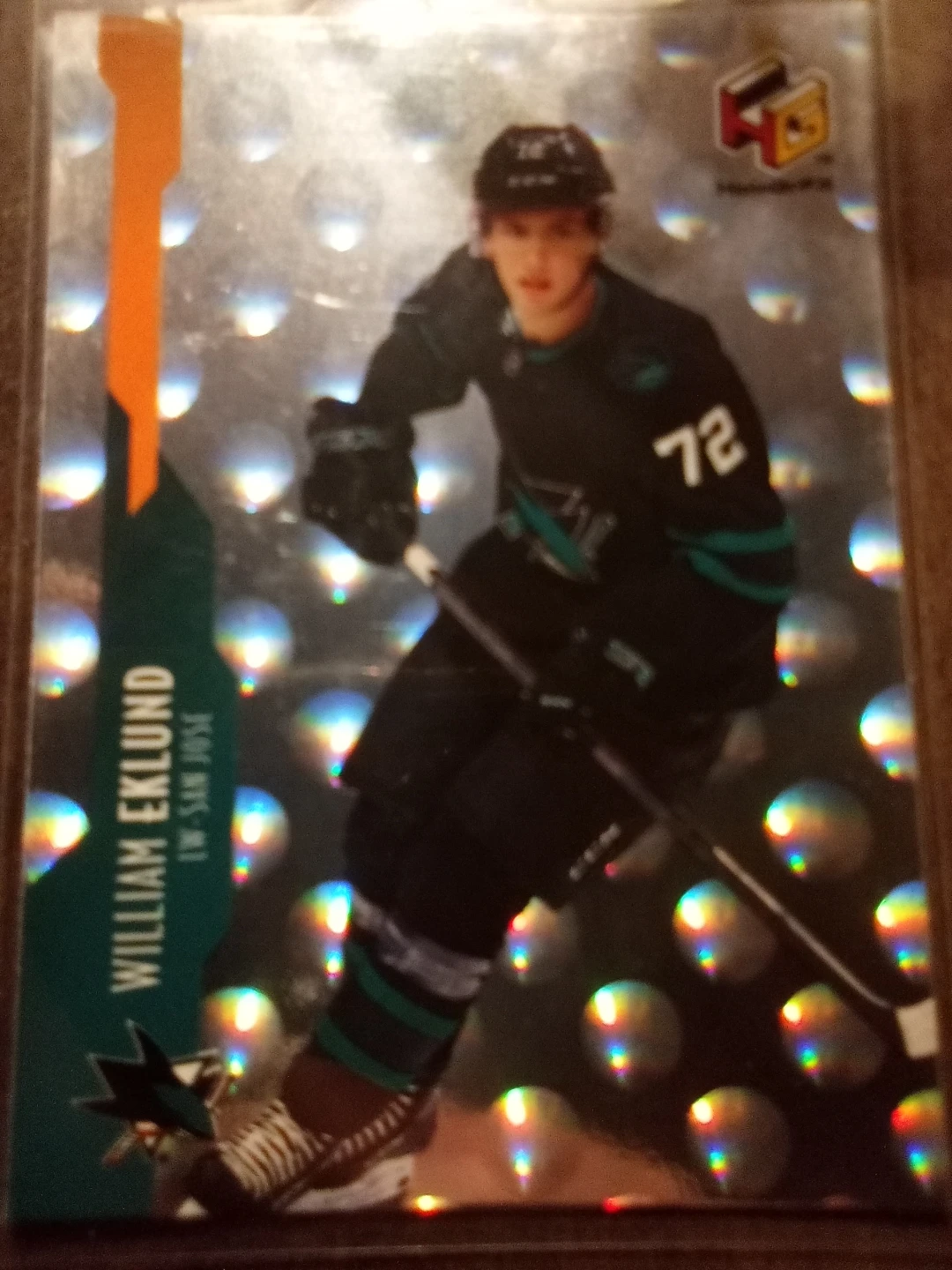 2021-22 Upper Deck William Eklund HoloGrFX Card