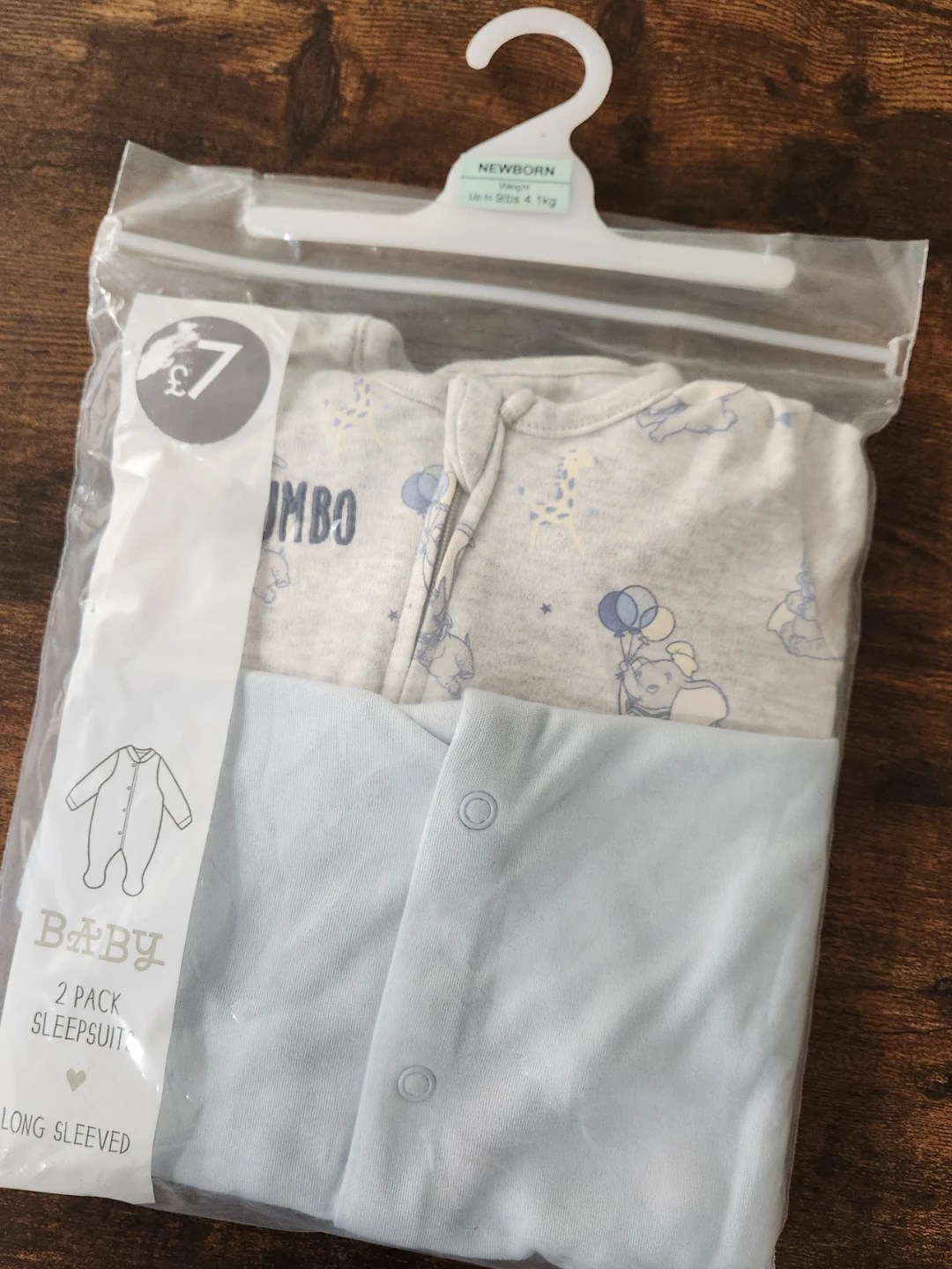 Baby Newborn Sleepsuits 2 Packs - photo 3