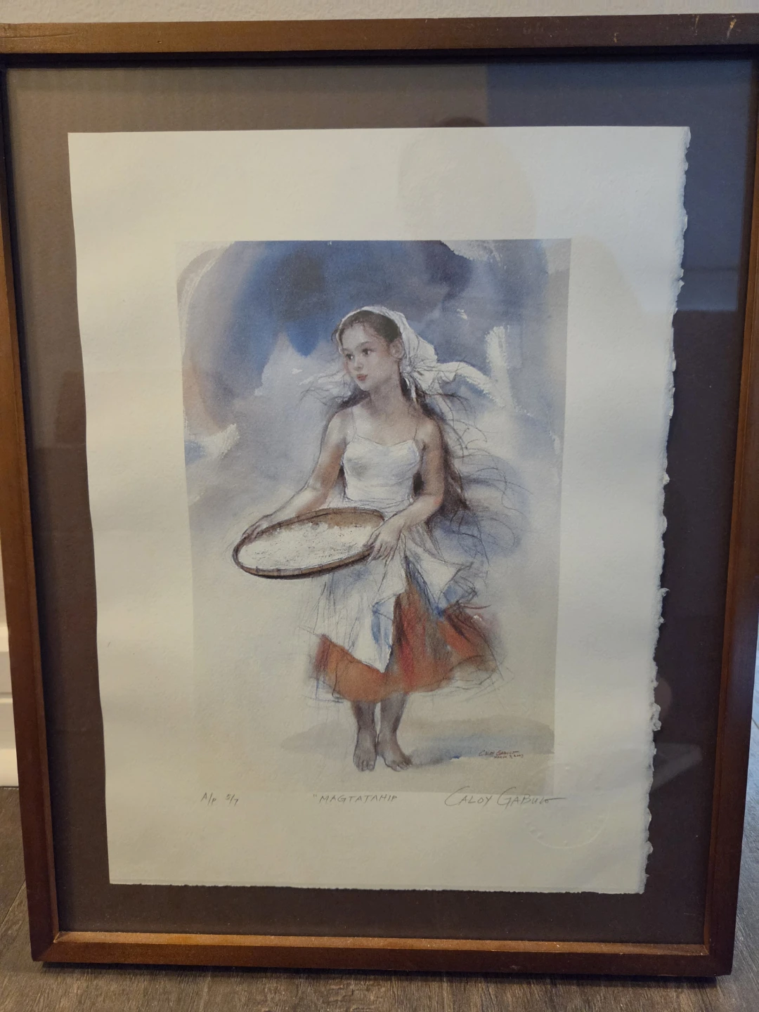 Caloy Gabuco Magtatahip Framed Art Print