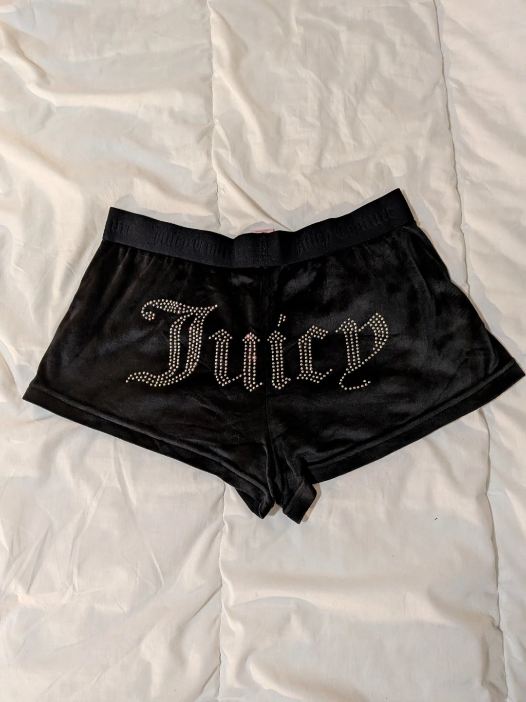 Juicy Couture velour shorts