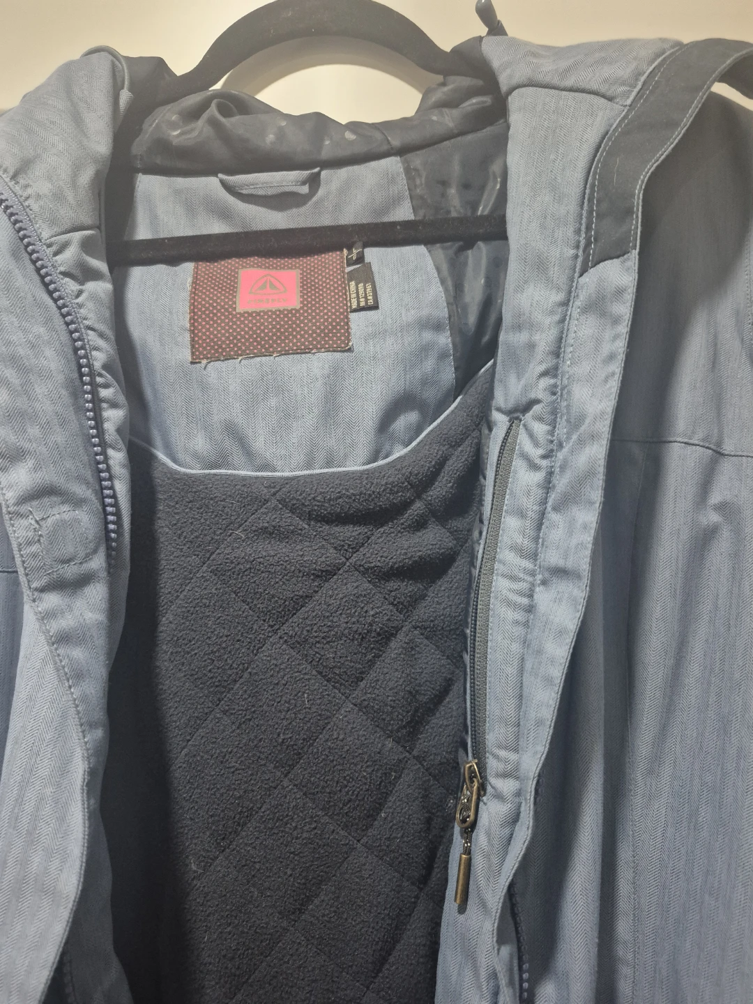 Firefly Blue Winter Jacket Size Large - photo 3