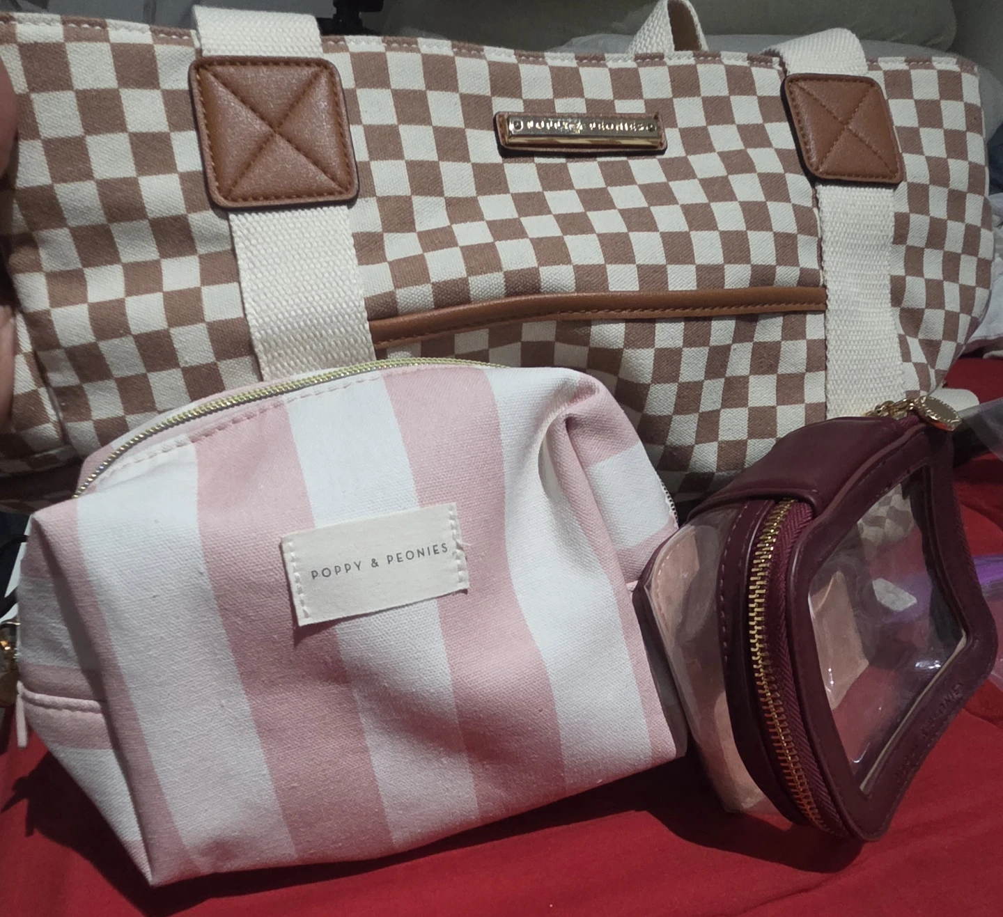 Poppy & Peonies Voyager Large Travel Bag + 2 Cosmetic Bags - photo 5