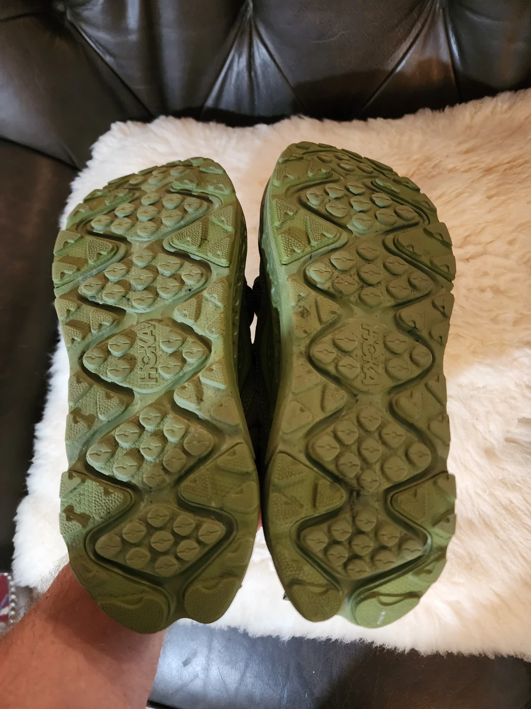 Unisex Hoka Olive Green Ora Primo - photo 4