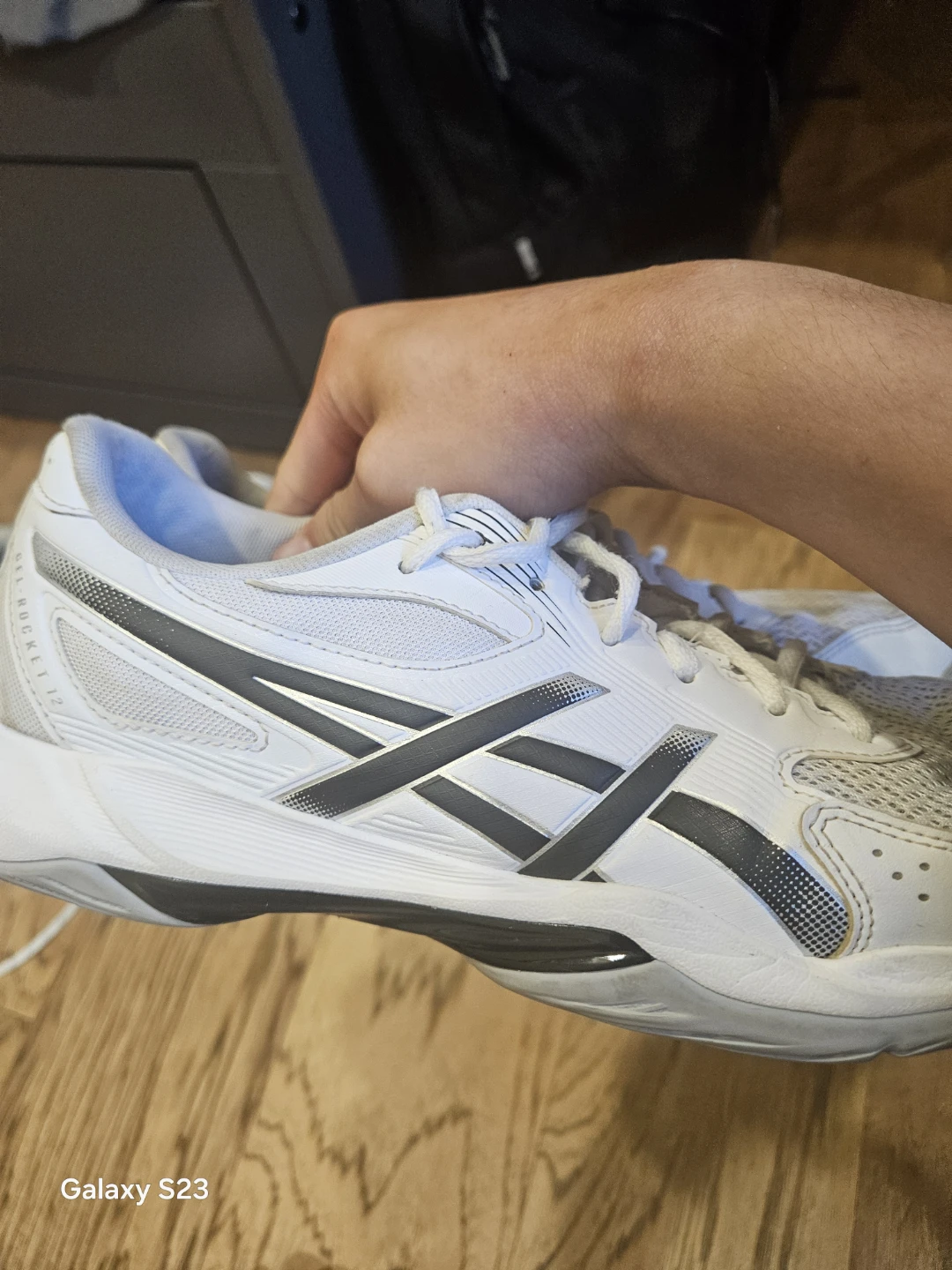 Asics Gel-Rocket 12 Shoes White Size 9 - photo 2