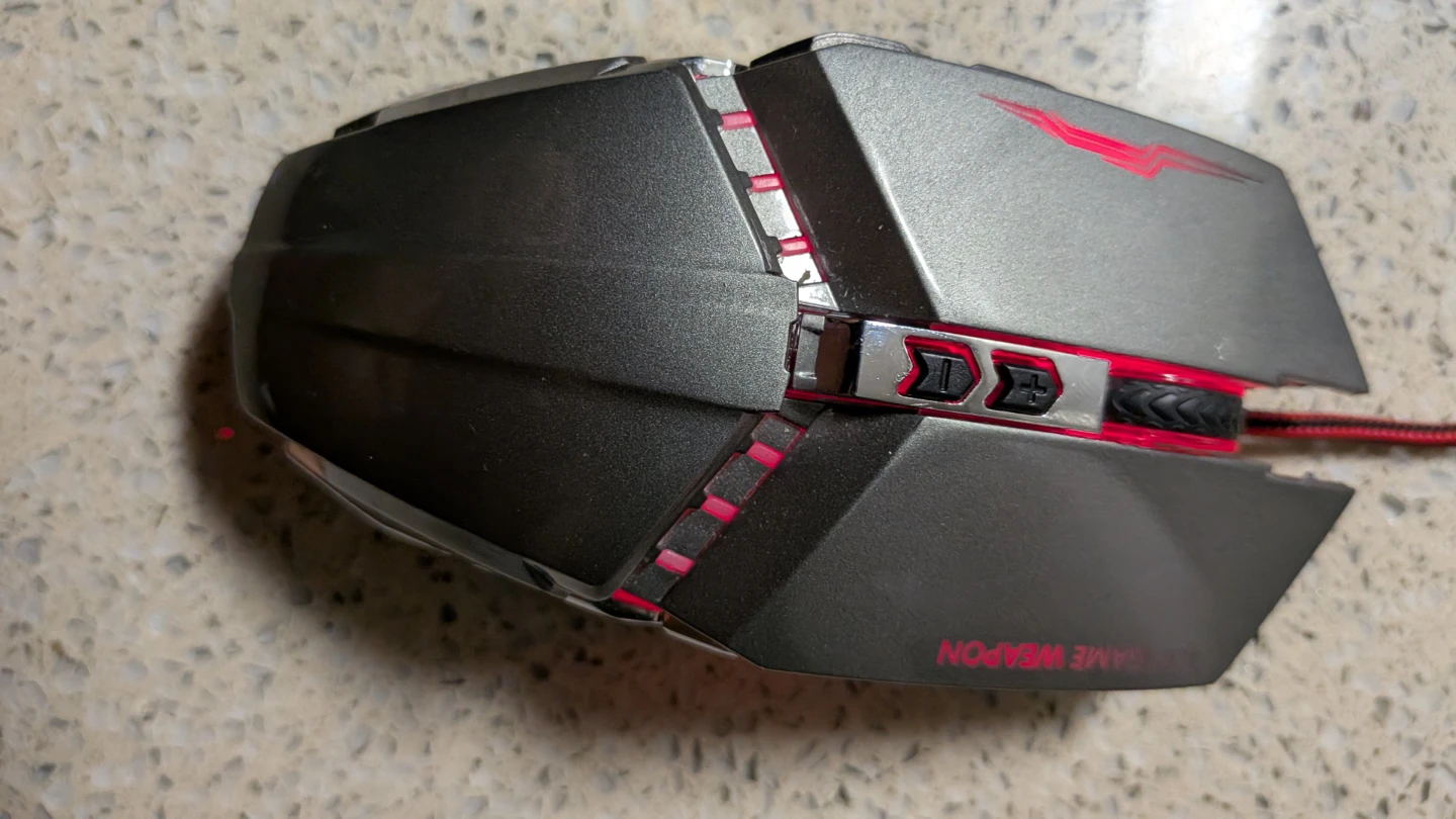 Top Game Weapon Wired Gaming Mouse - photo 4