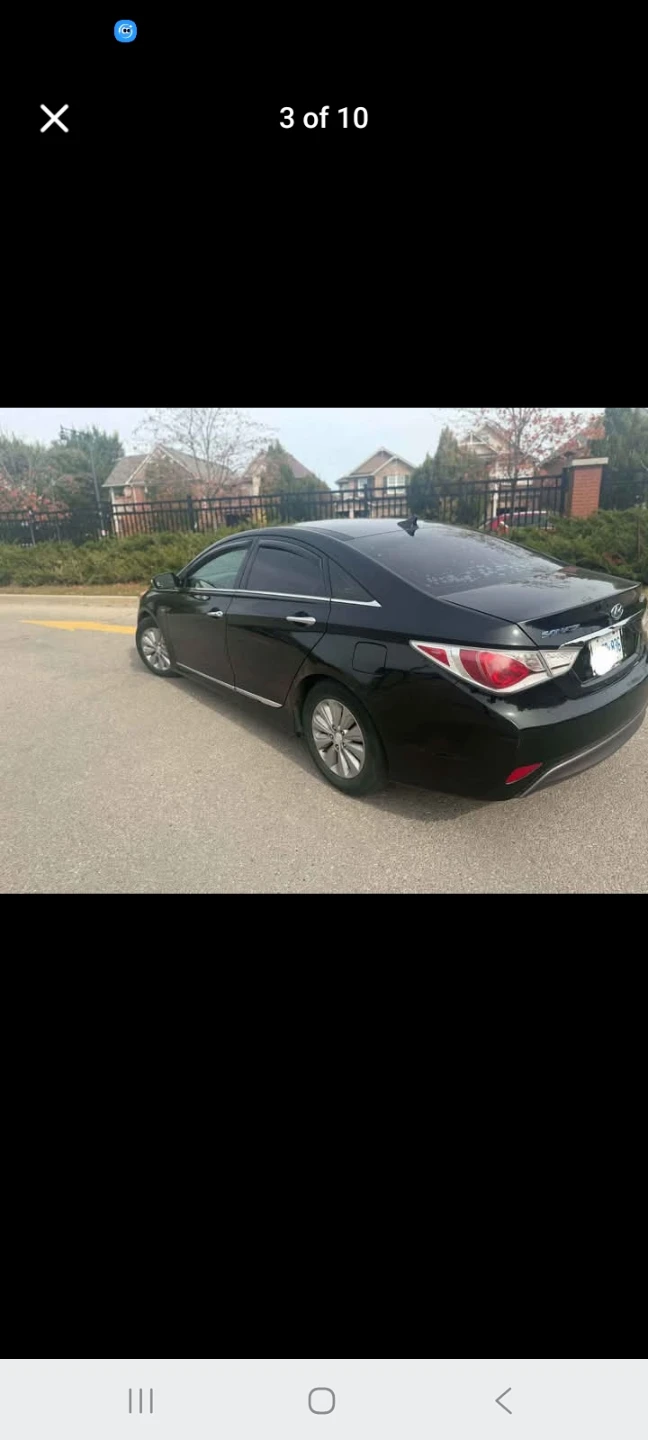 Black Hyundai Sonata Hybrid - photo 4