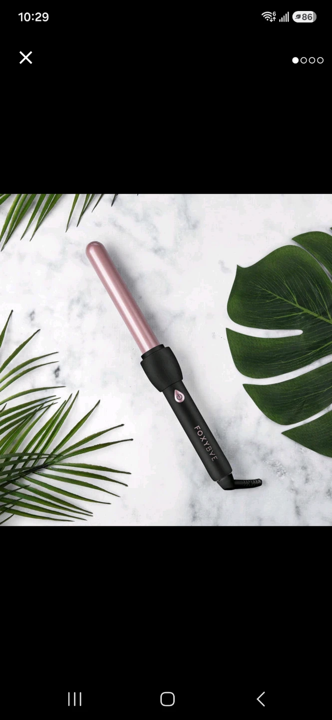 Foxybae Rose Gold 25mm Curling Wand - photo 4