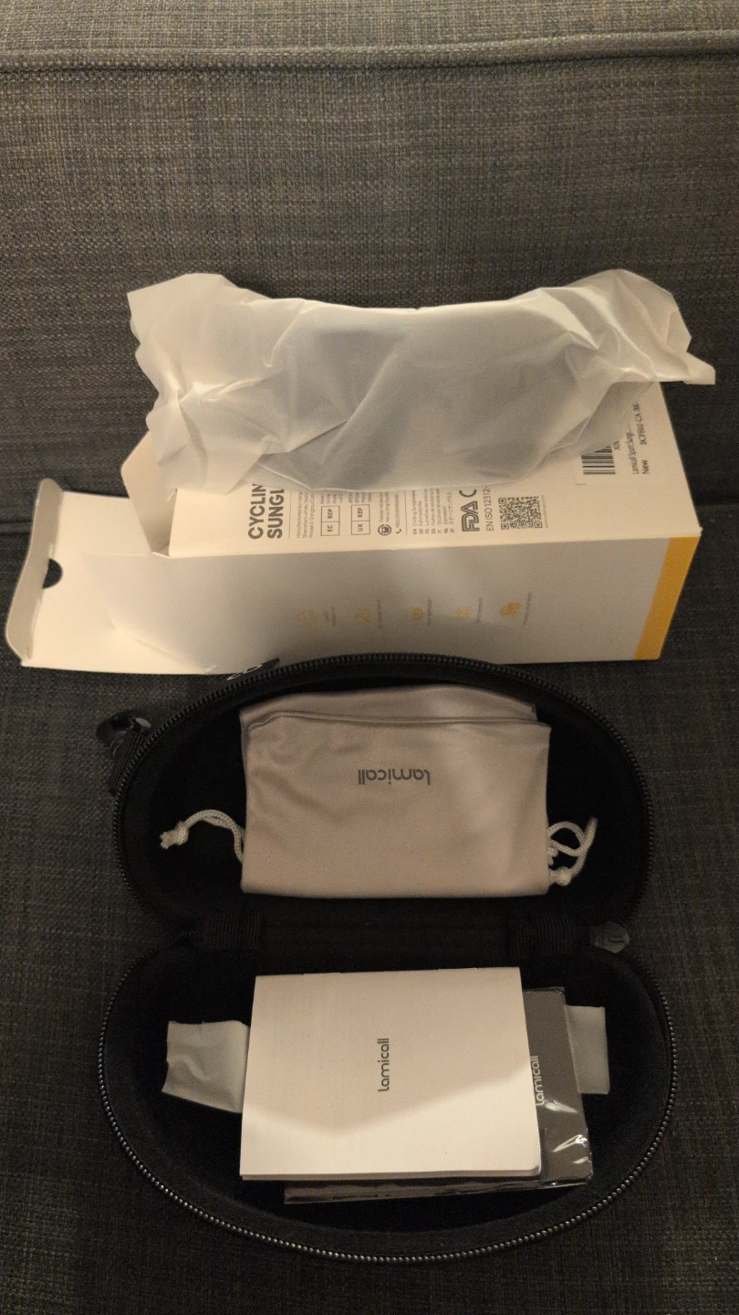Lamicall Cycling Sunglasses Black - photo 4