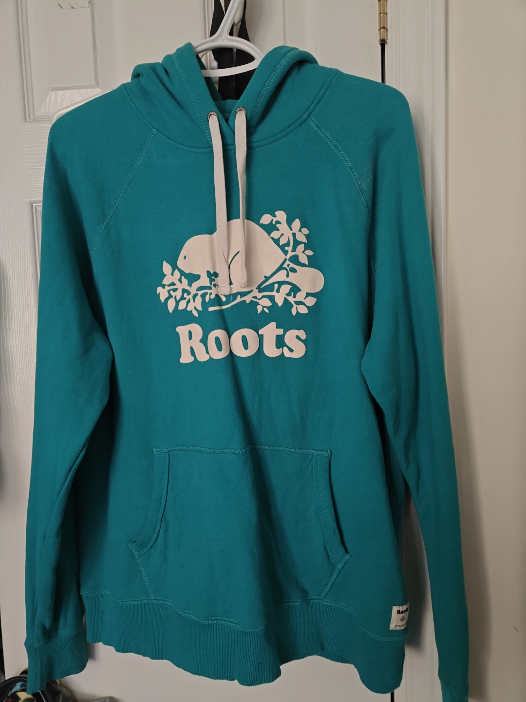 New with no tag Teal Roots Hoodie