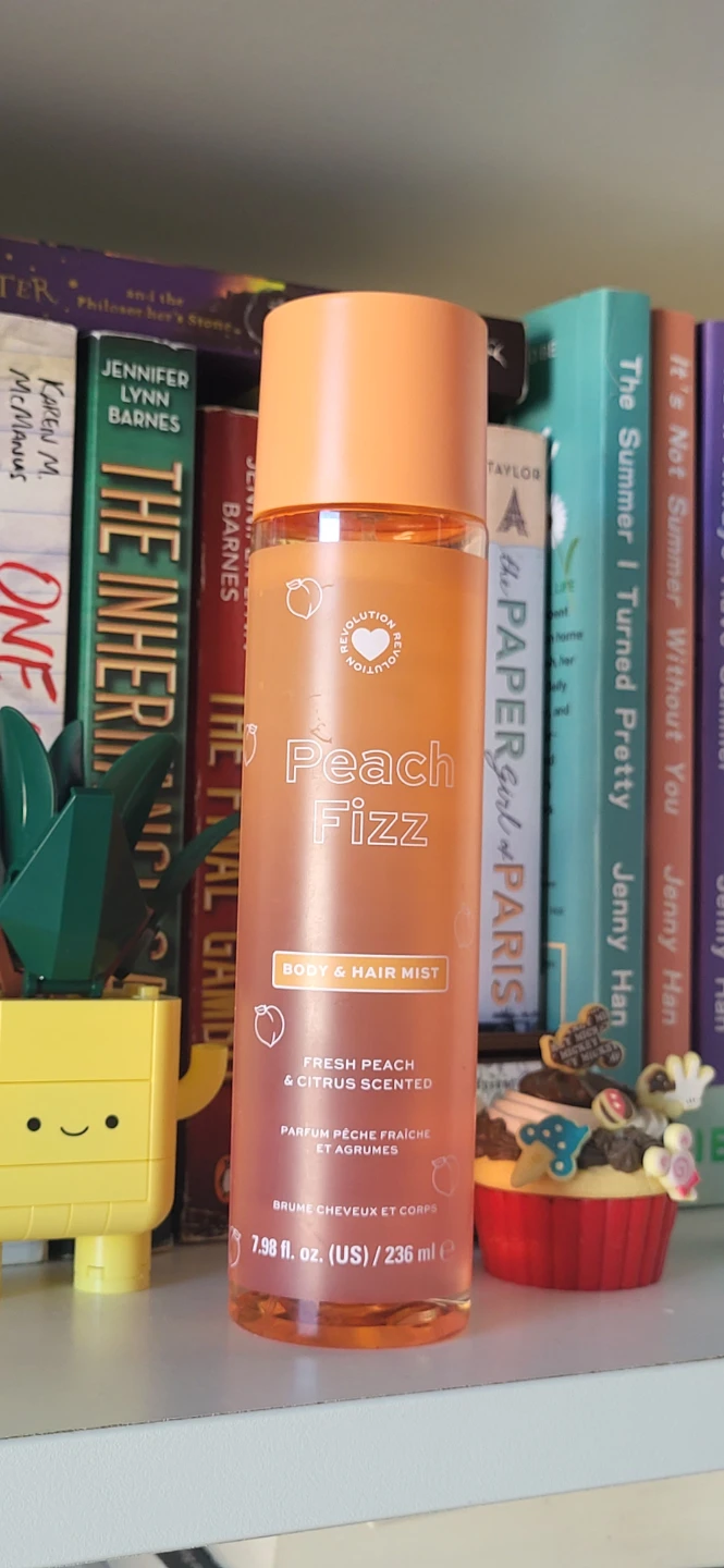 Peach Fizz Body & Hair Mist 236ml; I Heart Revolution