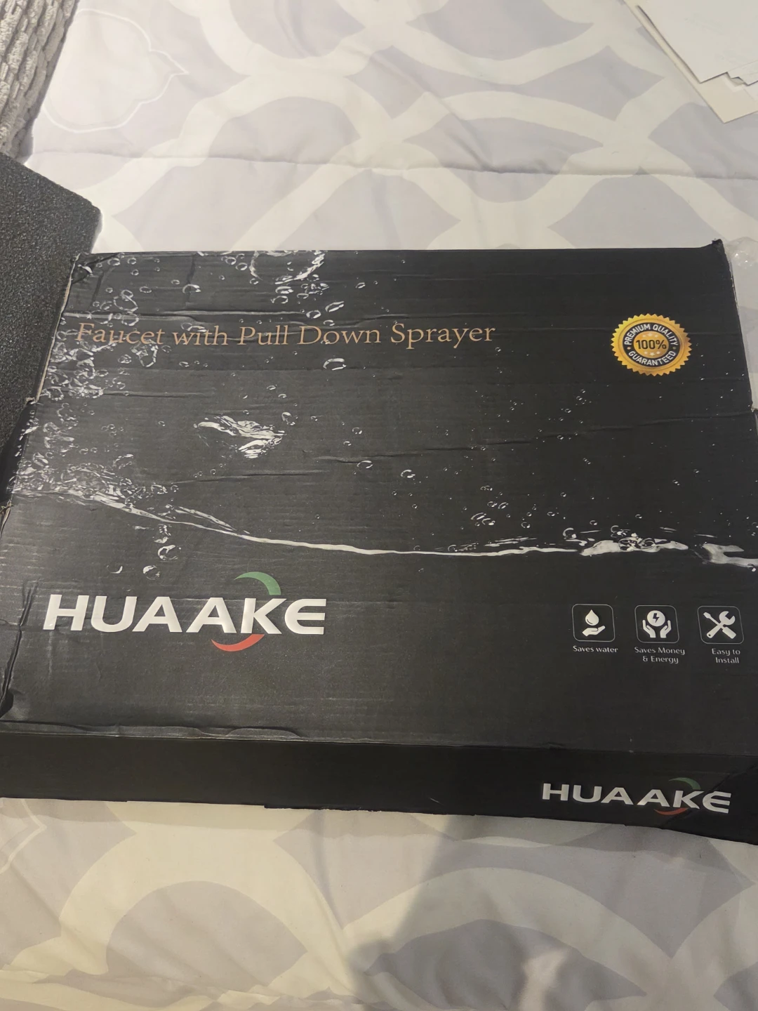 HUA AKE Kitchen Faucet with Pull-Down Sprayer