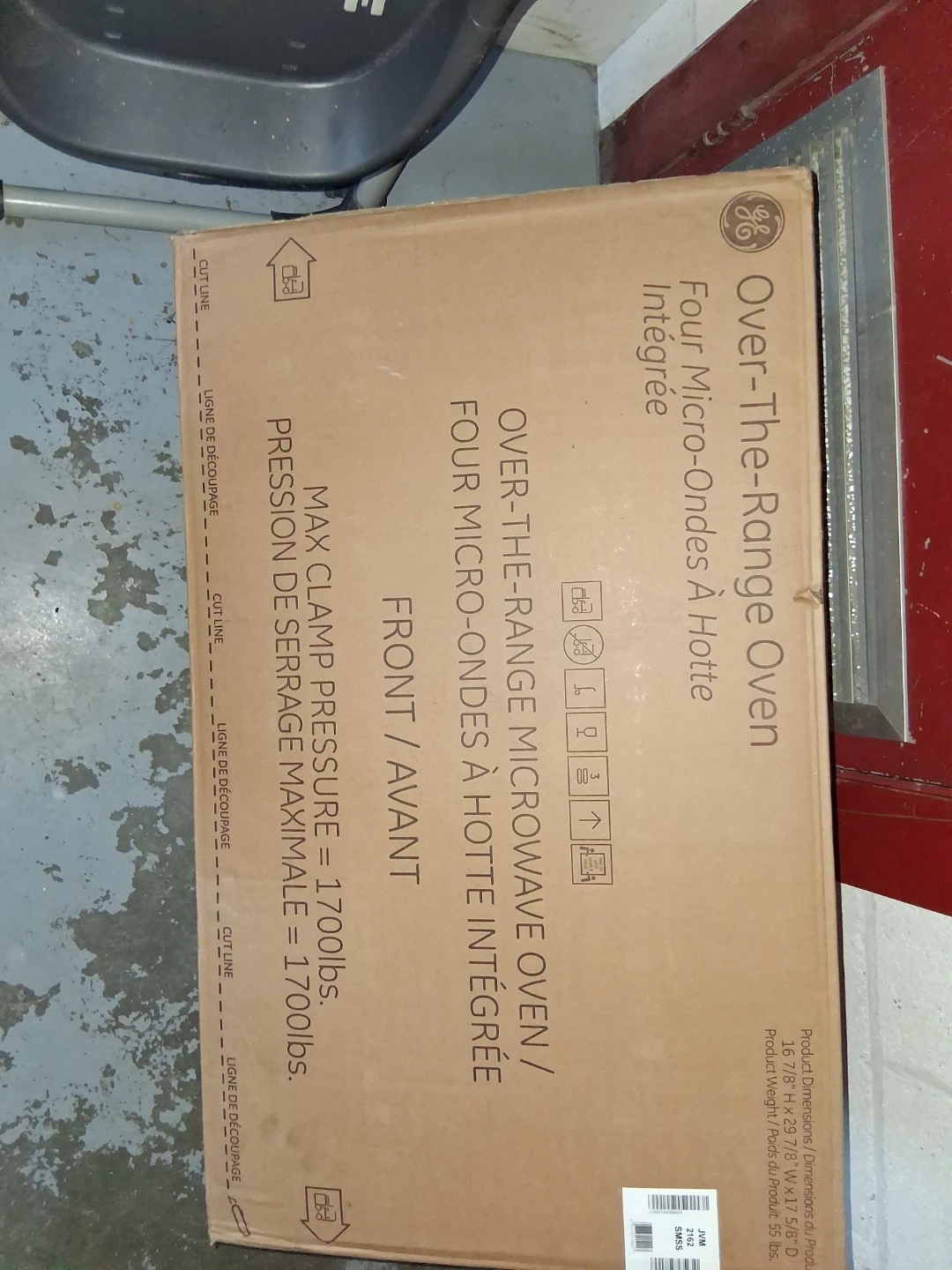 GE Over-The-Range Microwave Oven JVM2162SMSS - photo 4