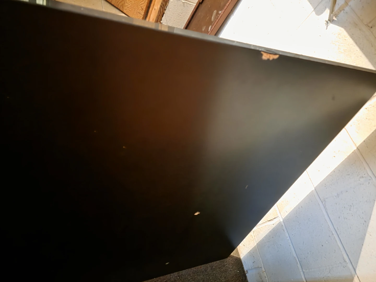 Wood frame large mirror - photo 5