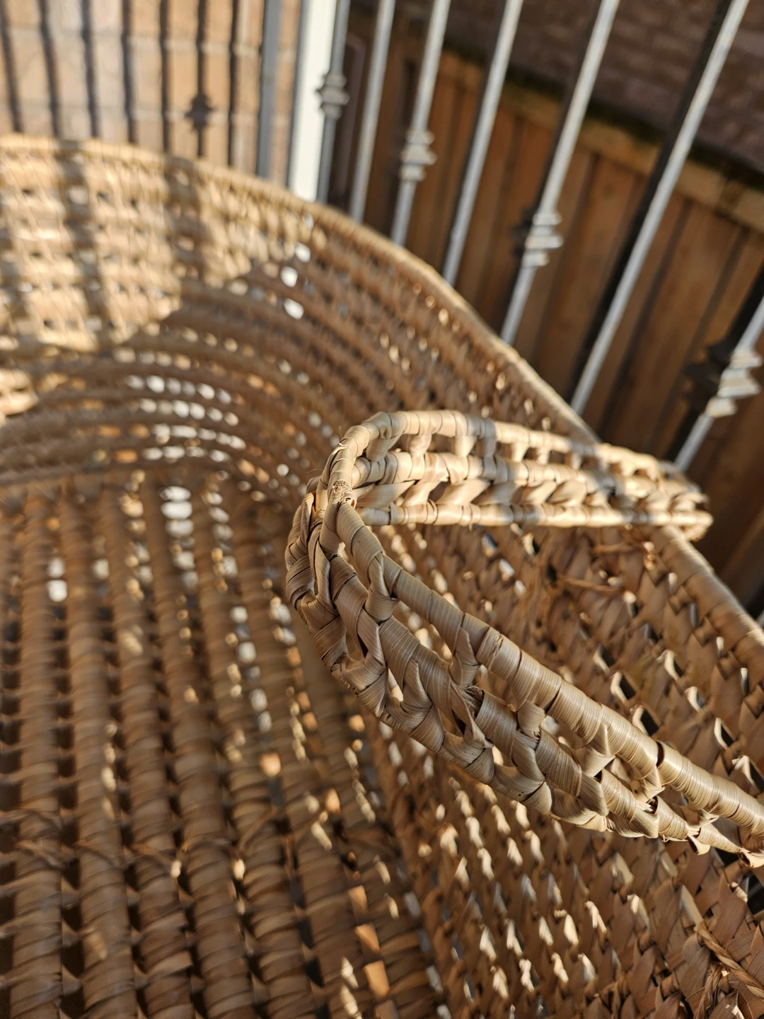Wicker Moses Basket with Wooden Rocking Stand - photo 5