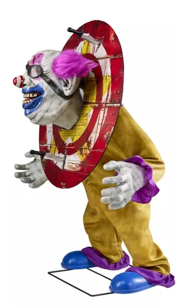 Spirit Halloween Bullseye Clown Animatronic - photo 3
