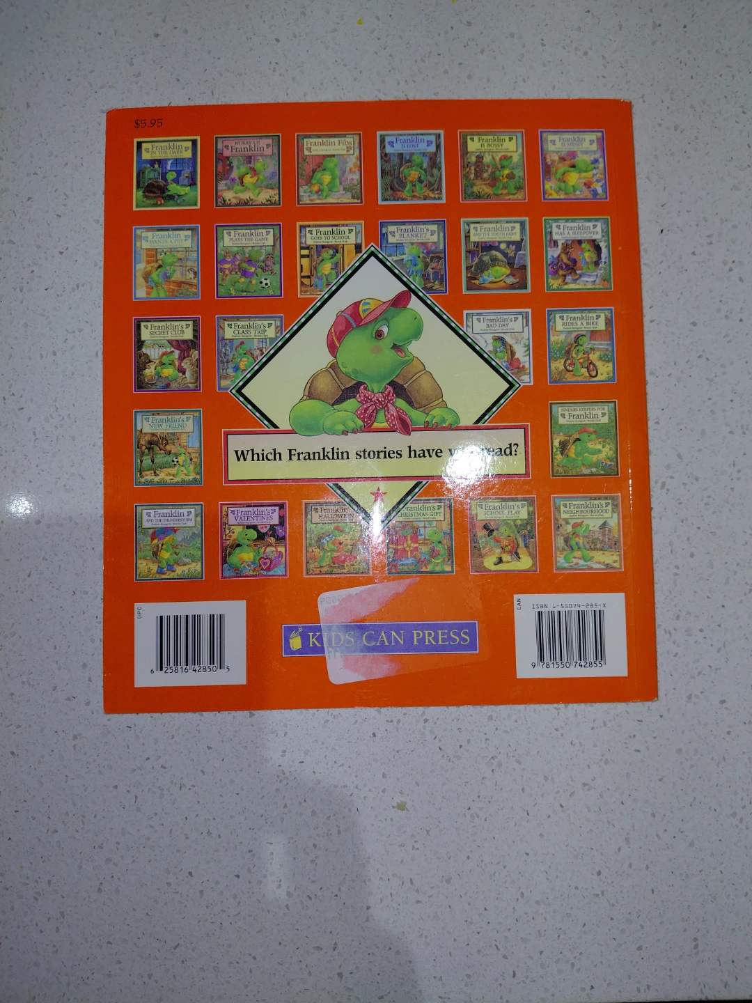 Franklin's Halloween Children's Book - photo 2