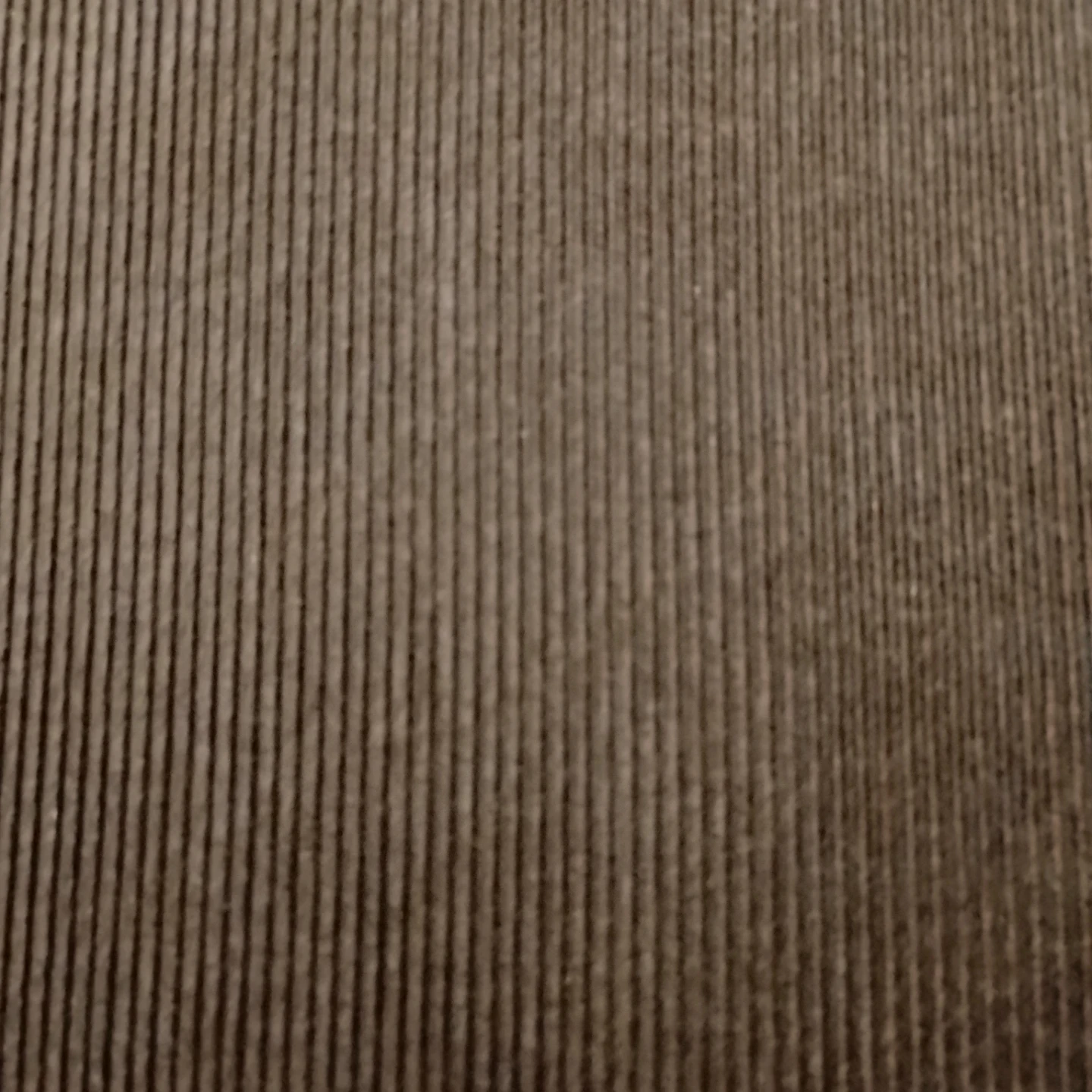 Dark Brown Corduroy Ottoman - photo 4