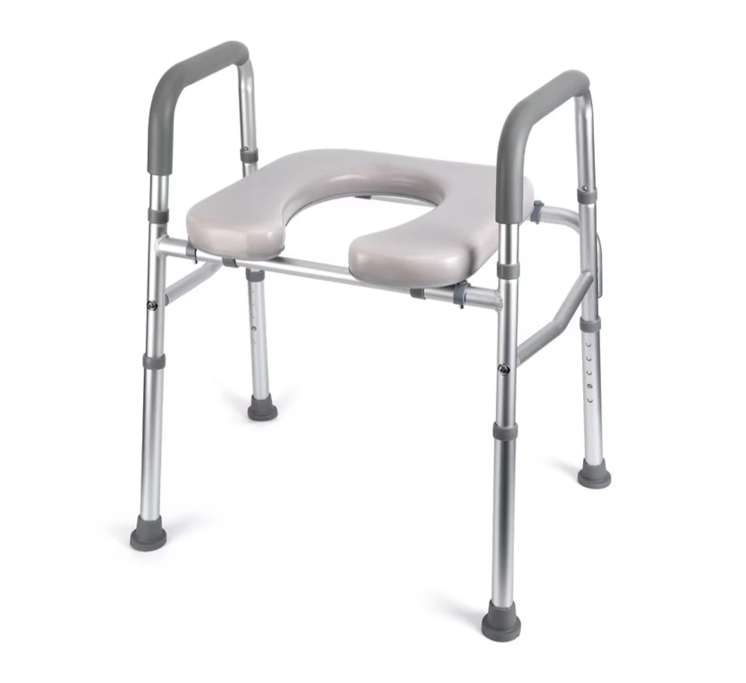 Adjustable Shower Commode Chair