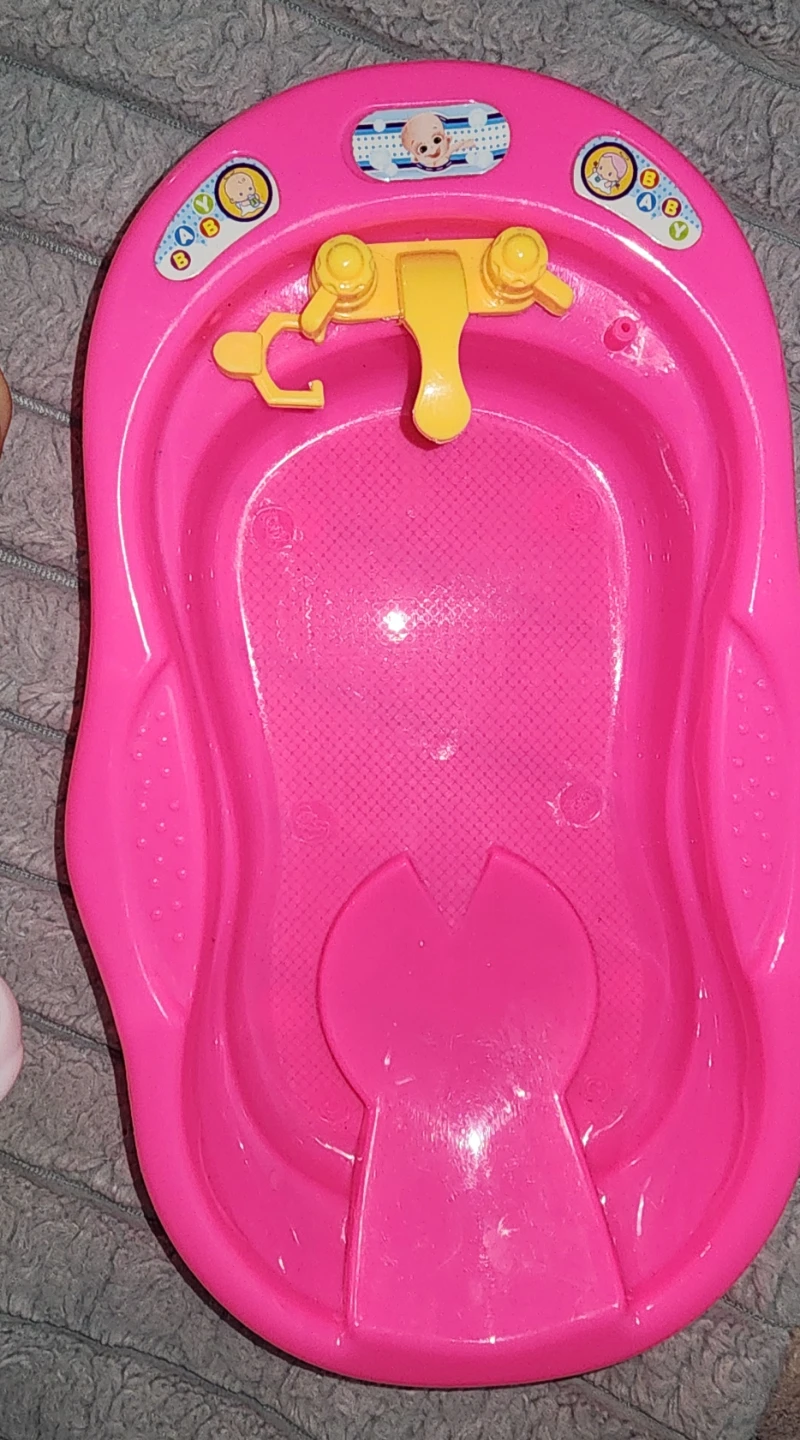 Baby Doll Set with Bathtub and Stethoscope - photo 3