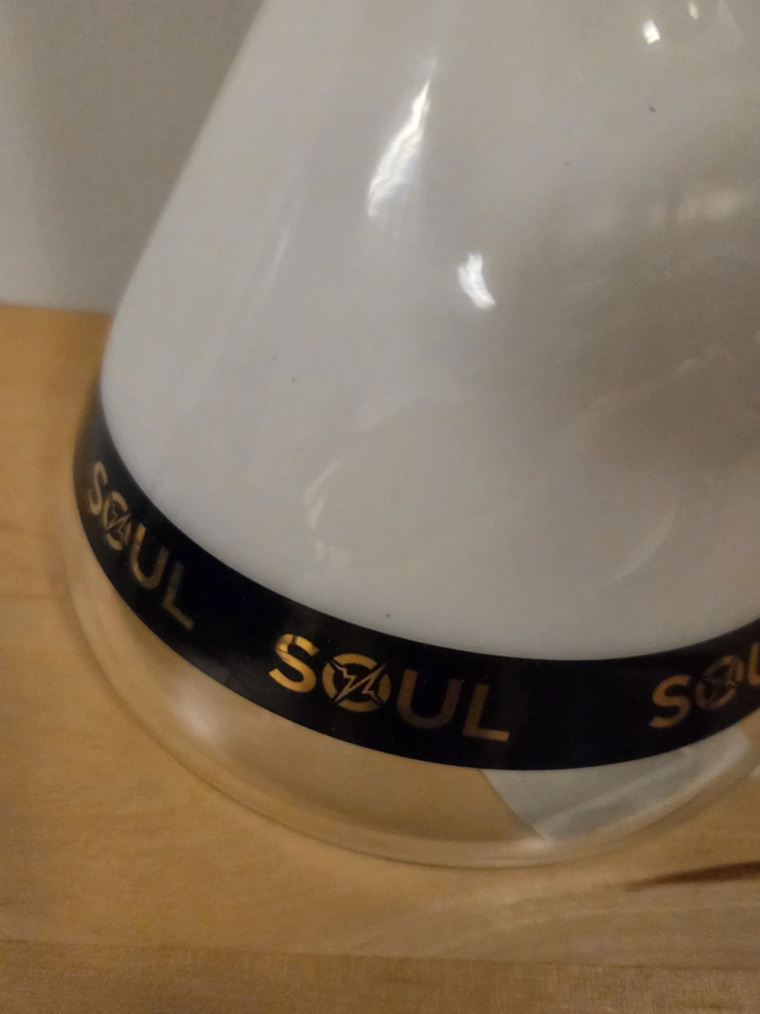 Brand New SOUL Glass Frosted White Beaker - photo 2