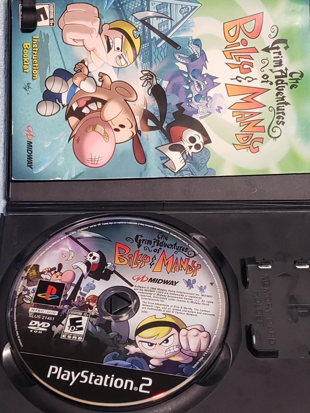 Ps2 The Grim Adventures Of Billy & Mandy  CIB - photo 2