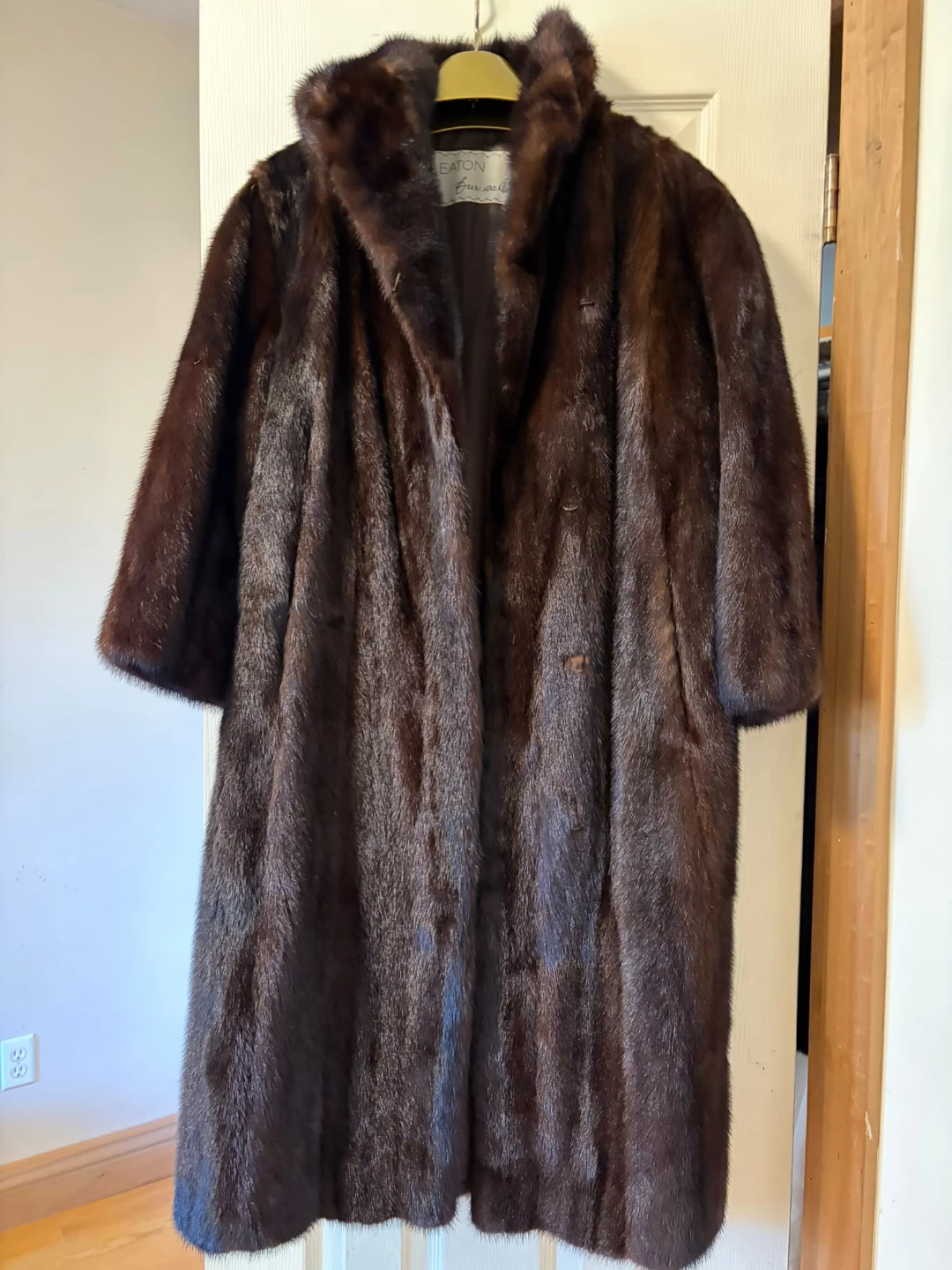 Eaton Fur Salon Full Length Fur Coat