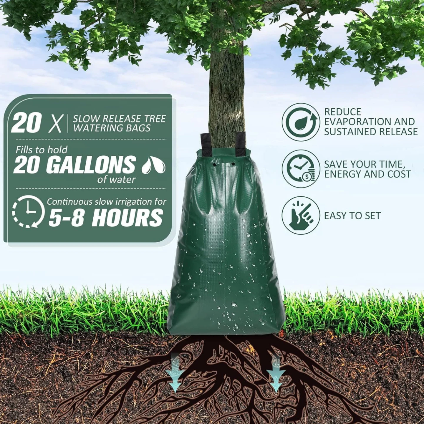 Slow Release Tree Watering Bag - photo 4