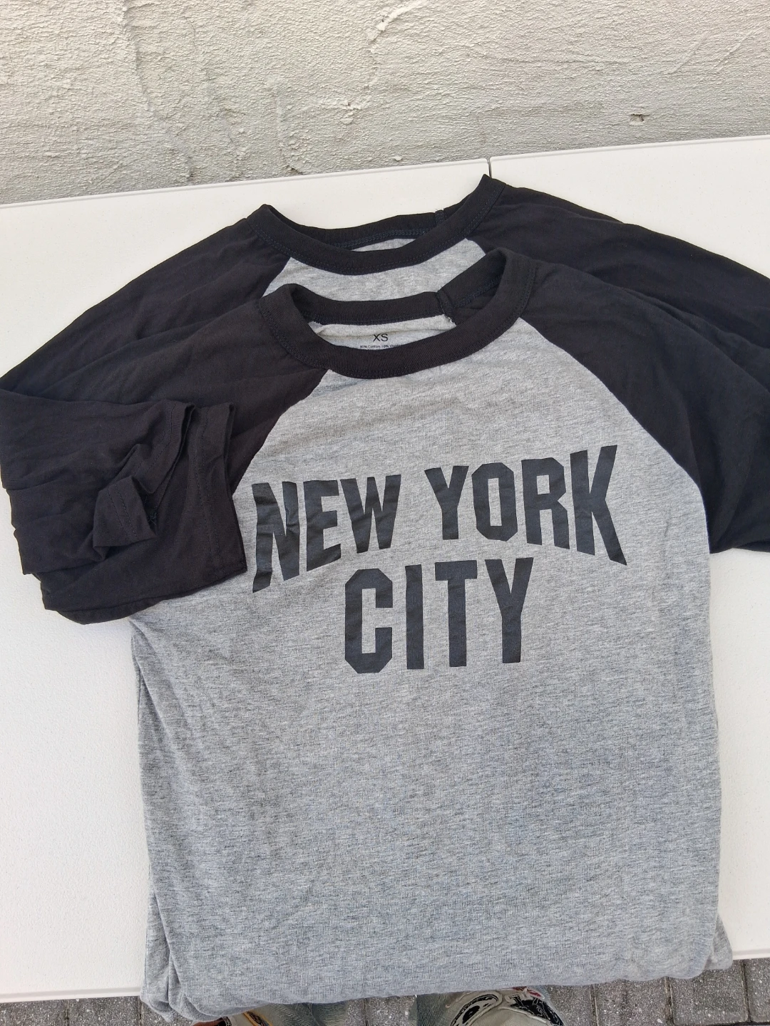 New York City Raglan Baseball Tee
