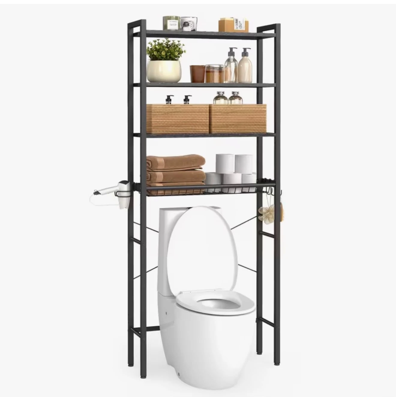 Brand new in box - Over-the-Toilet Bathroom Storage Shelf