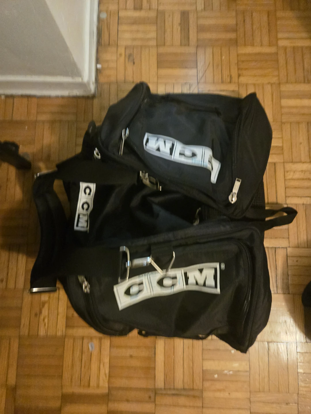 CCM Black Hockey Gear Bag