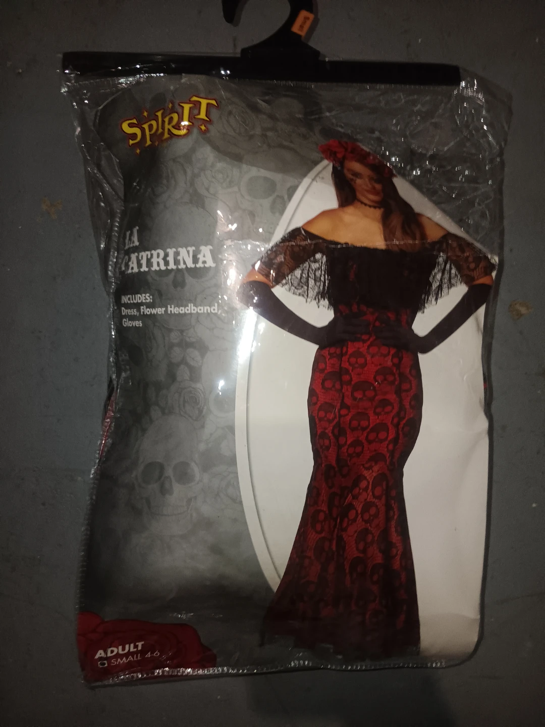 Spirit Halloween La Catrina Costume Small