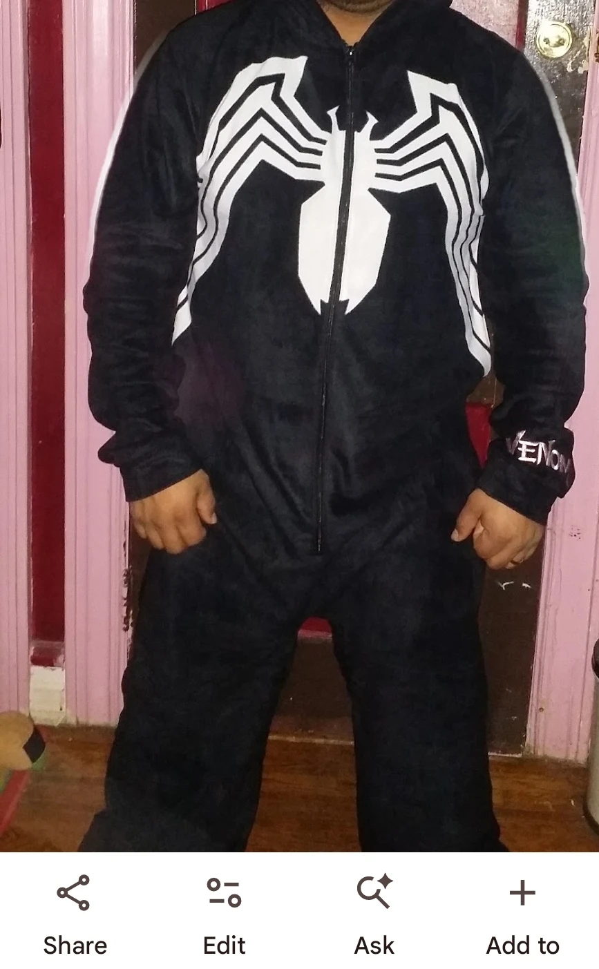 Marvel Venom Men's Onesie - photo 2
