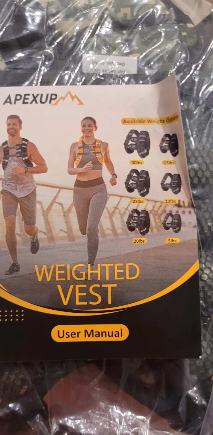 APEXUP Weighted Vest 5lbs - photo 5