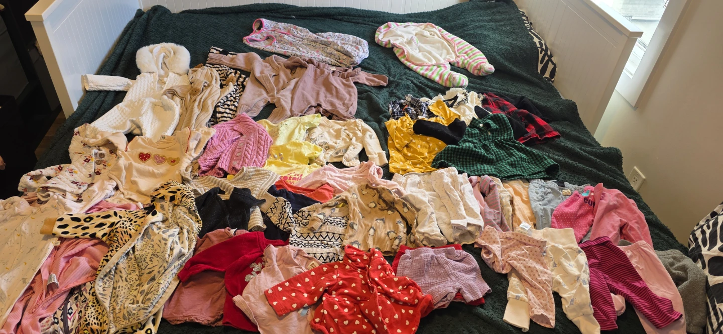 Huge Baby Girl Clothing Clothing Bundle (Newborn to 3–9 Months)