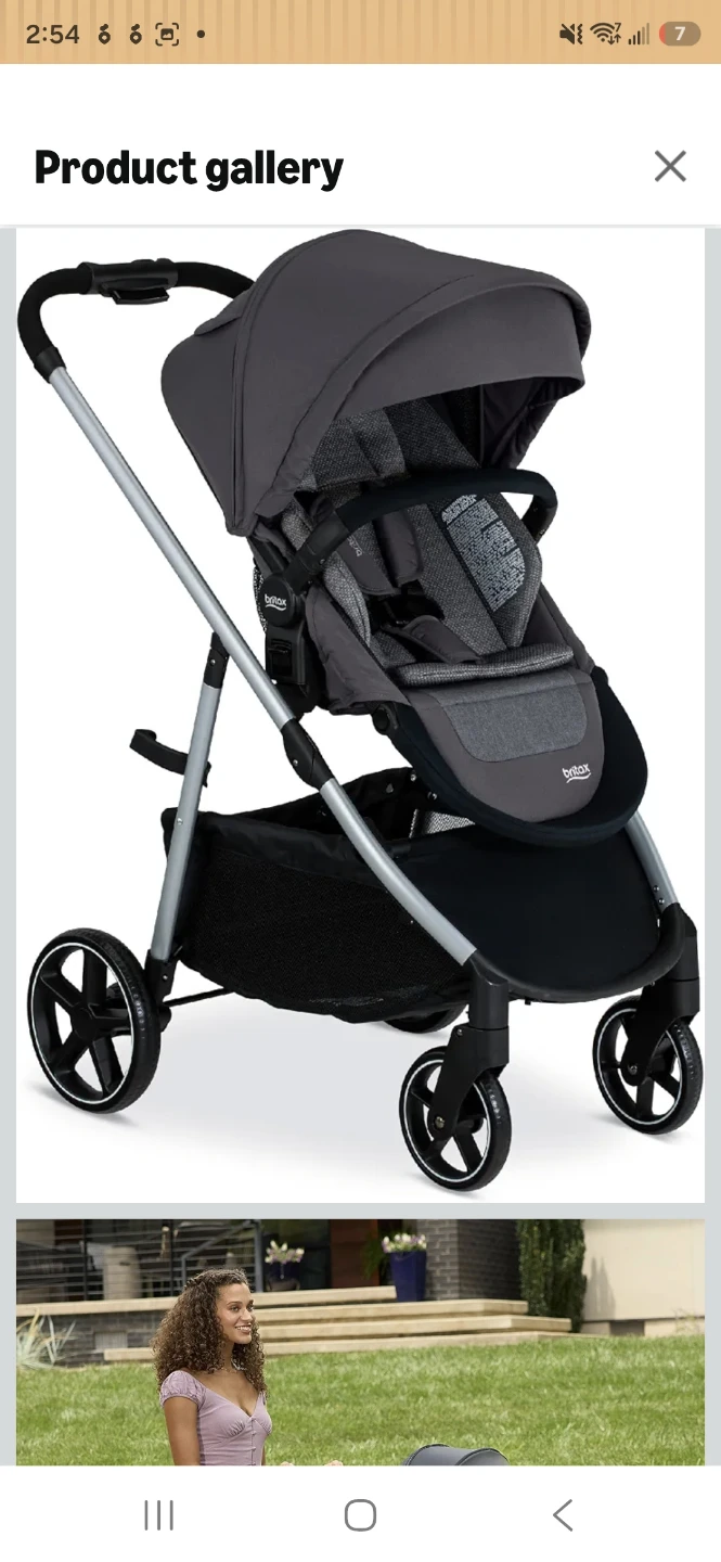 BRAND NEW! Britax Stroller with CozyFit Insert