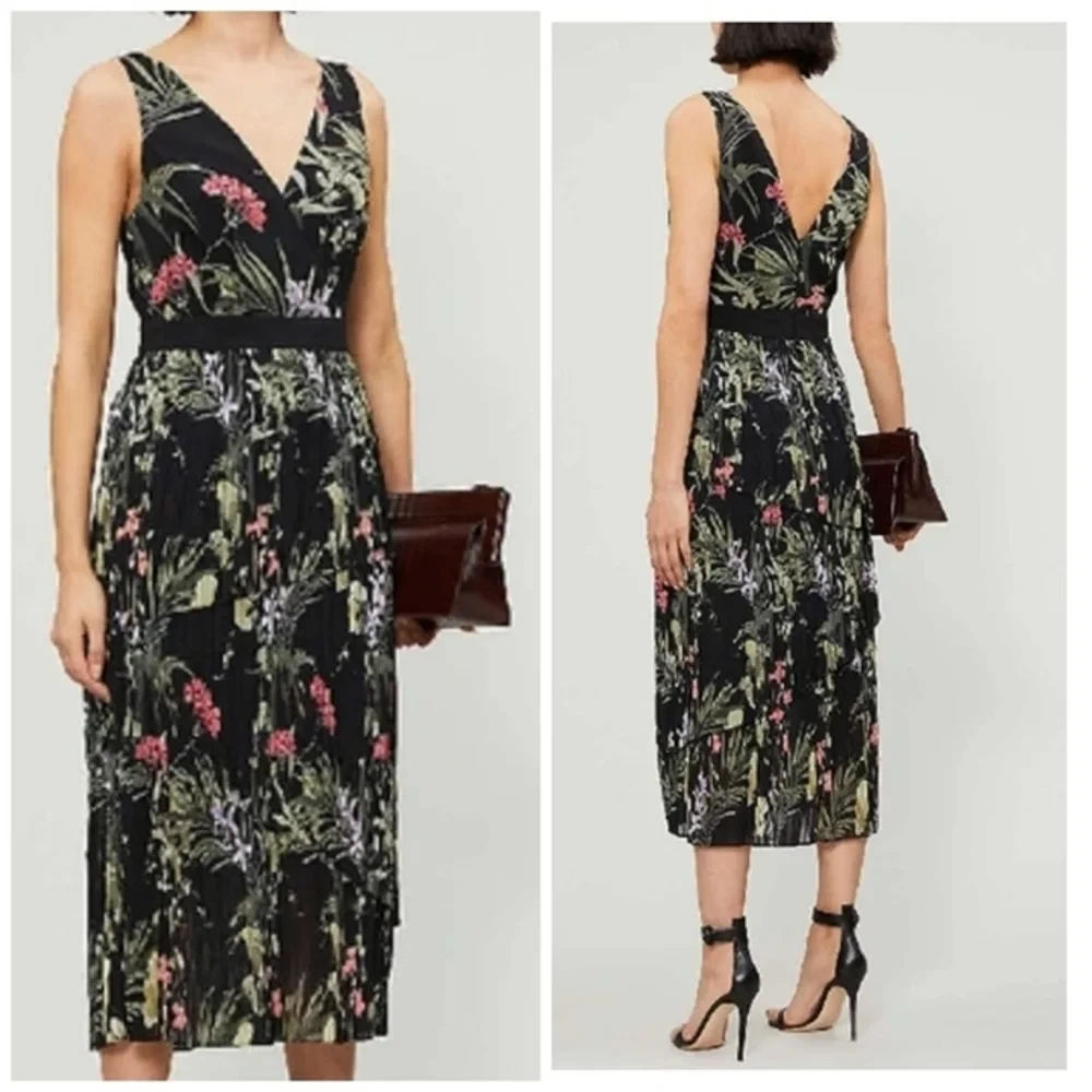 Ted Baker Pleated Floral Midi Dress - photo 3