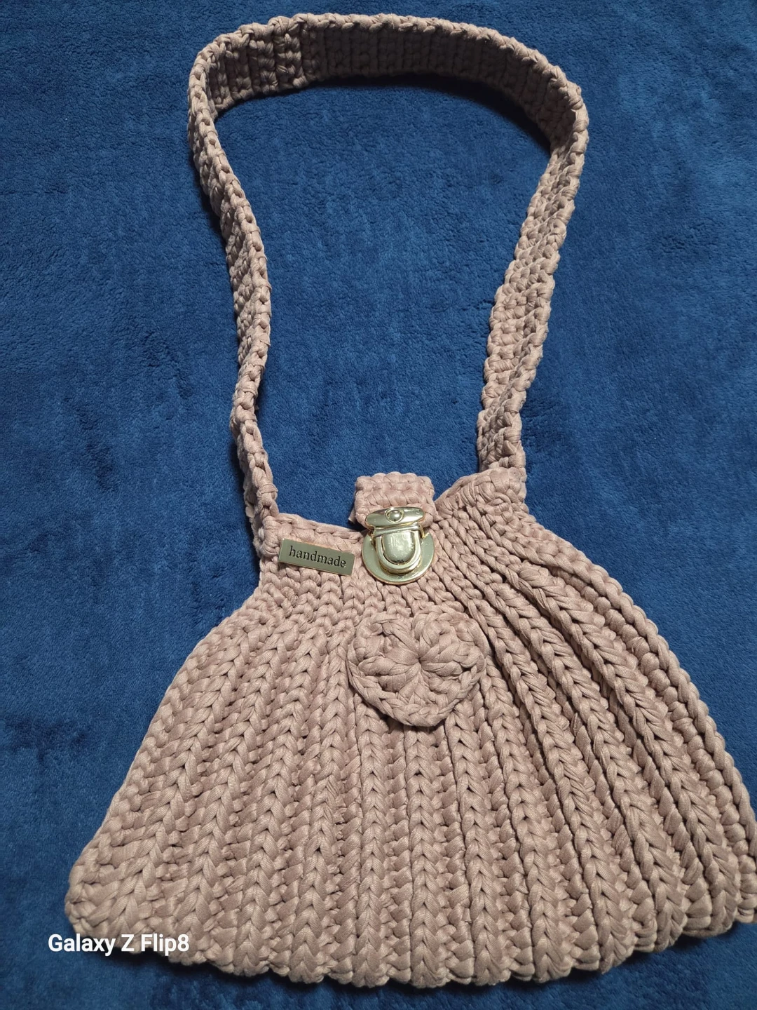 Handmade Crocheted Shoulder Bag