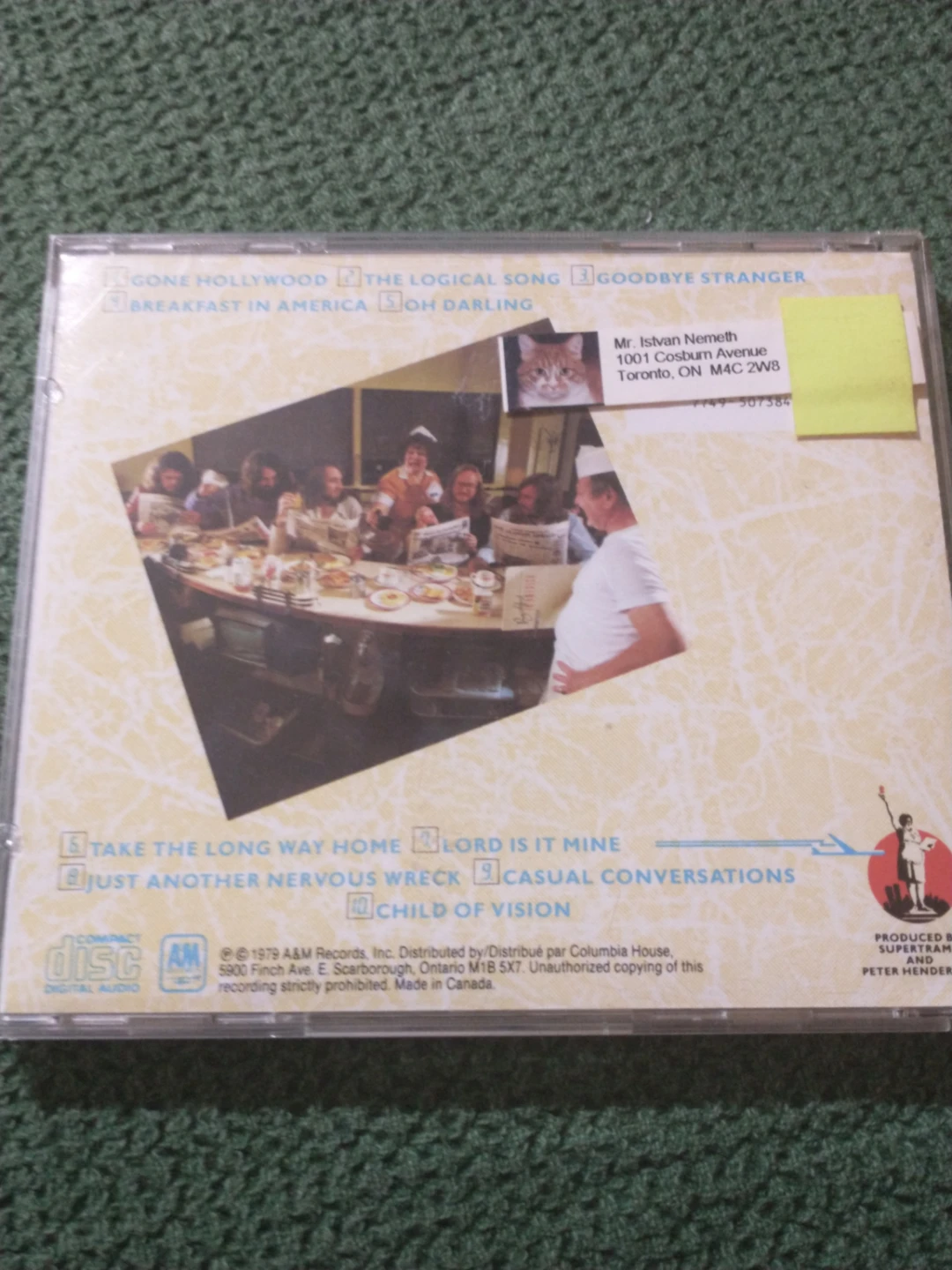 Supertramp - Breakfast in America CD - photo 3
