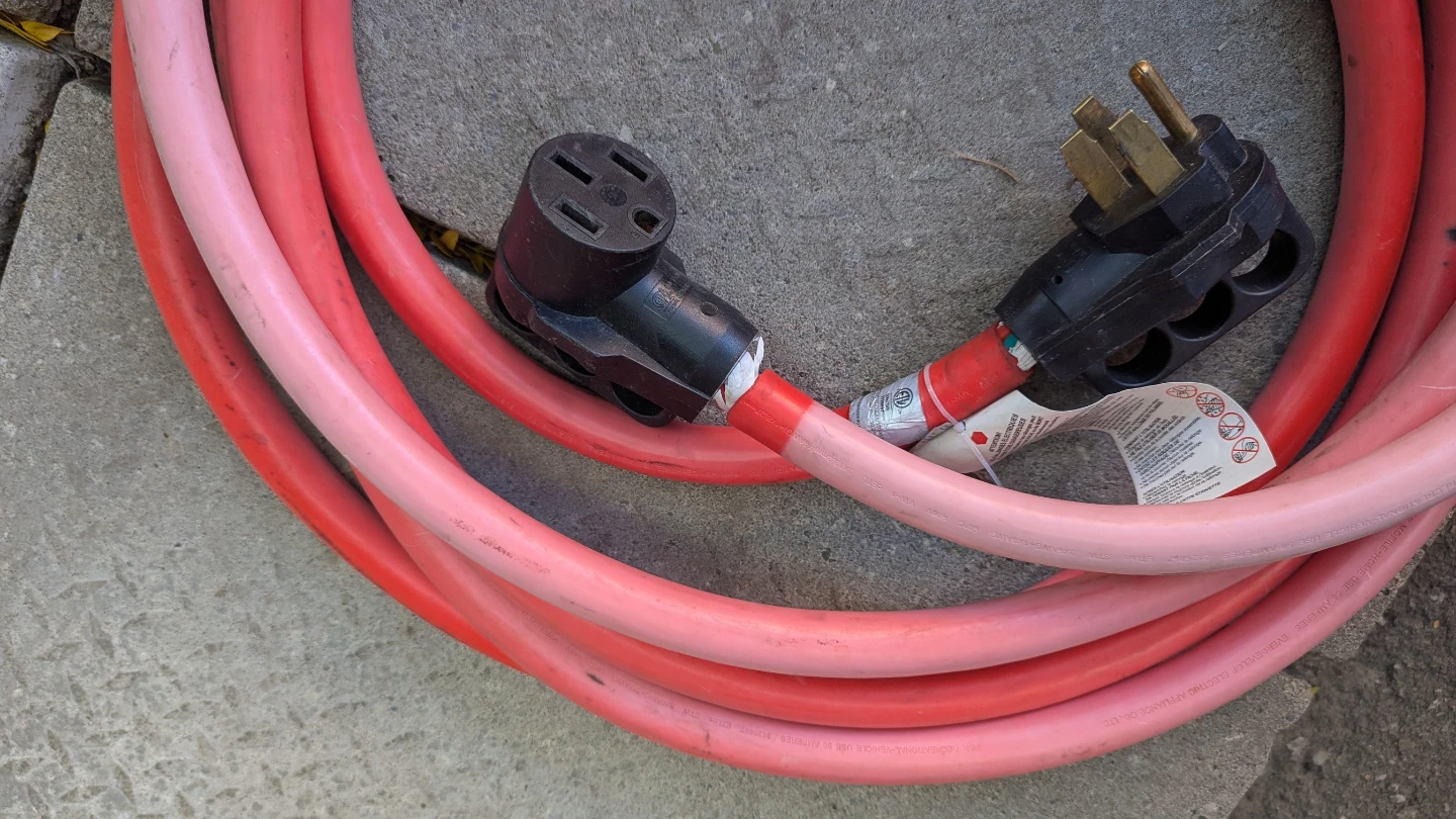 50 Amp RV Power Extension Cord