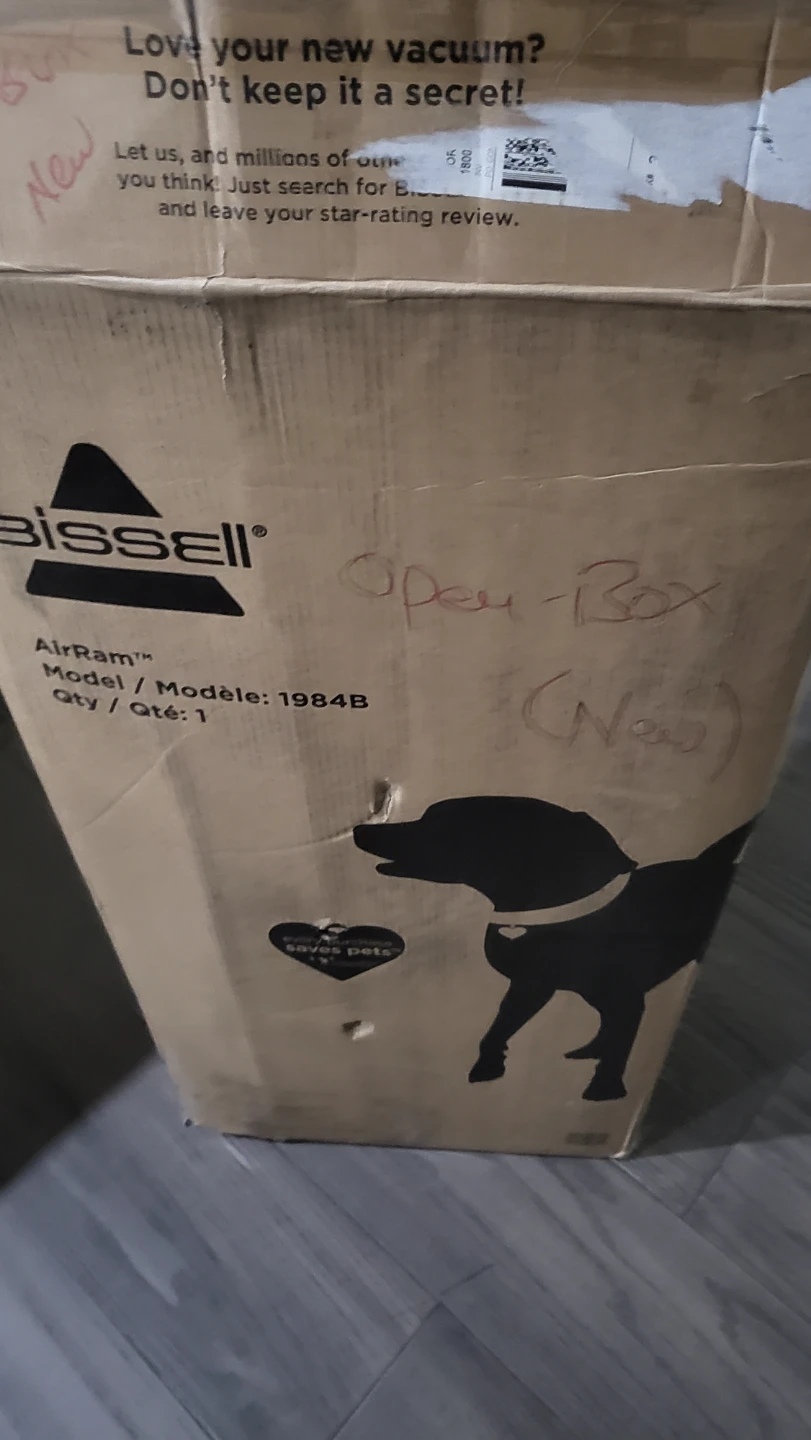 New open box Bissell airram 400 battery vacuum - photo 2