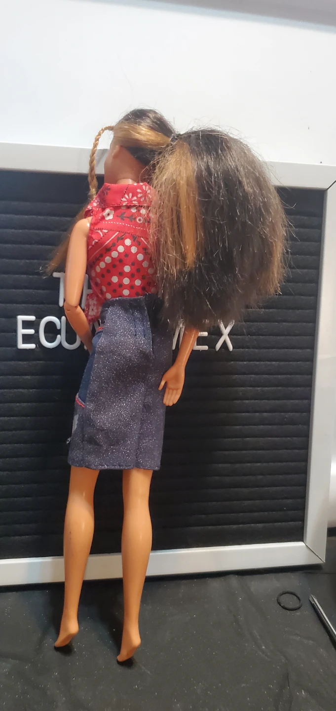 Mattel Barbie Doll with Bandana Top and Skirt - photo 4