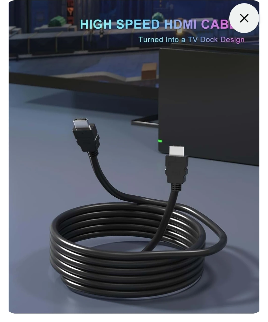 Dock Station for Switch/Switch OLED, TV dock w HDMI cable - photo 2