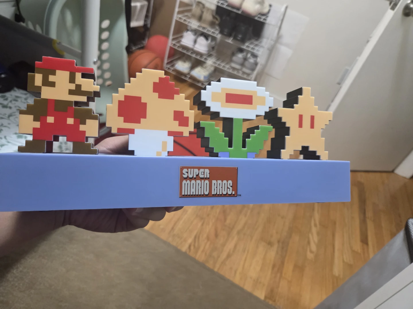 Light Up Retro Mario LED
